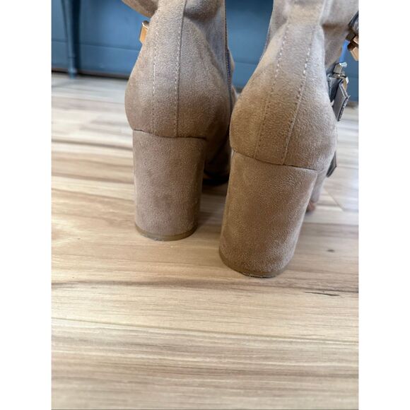 Raye Revolve Doute Buckle Boot Bootie in Taupe Brown Size 8 - Picture 8 of 9